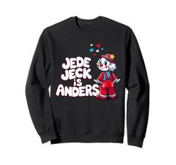 Jede Jeck is anders Karneval Köln Kölle Alaaf Lustig Sweatshirt von Pfotenschatz