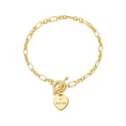 Philip Jones Charm Armband vergoldet mit Zirkonia® Kristallen, Kristall, Zirkonia Kristall,19 cm, Kristall,Zirkonia Kristall, 19 cm, Kristall, Zirkonia-Kristall von Philip Jones