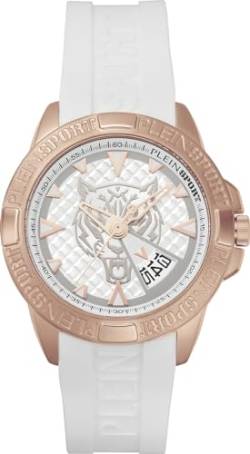 Philipp Plein Armbanduhr in Unisexgröße Touchdown Weiß/Roségoldfarben PSFBA0723 von Philipp Plein