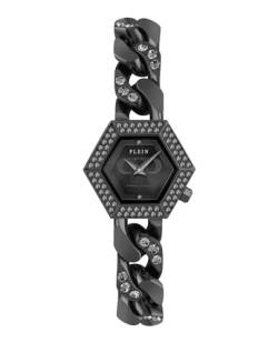 Philipp Plein Damen Uhr Analog Quarz The Hexagon GROUMETTE PWWBA0423 Edelstahl von Philipp Plein