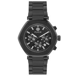 Philipp Plein Herren Uhr Analog Quarz The Hexagon Chrono PWZBA0623 Edelstahl von Philipp Plein