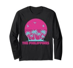 Philippinisches Souvenir Filipino Pride Travel für Herren, Damen und Jungen Langarmshirt von Philippines Filipino Souvenir Clothing Apparel