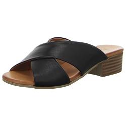 Piazza Damen 900098-01 Slipper, schwarz, 37 EU von PIAZZA