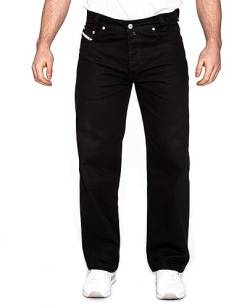 Picaldi® Zicco 474 Baggy Jeans | Loose & Baggy Fit | Straight Leg | Locker & Weit Geschnittene Hose (W40/L30, Black) von Picaldi