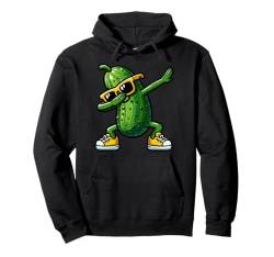 Dabbing Pickle Tanzende Gurke Vegan Food Lover Humor Pullover Hoodie von Pickle Dabbers Funny Vegans & Vegetable Lovers