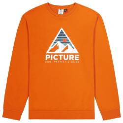 Picture - Authentic Crew - Pullover Gr XL orange von Picture