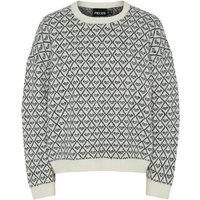 pieces Rundhalspullover PCNAVI LS O-NECK KNIT MM von Pieces