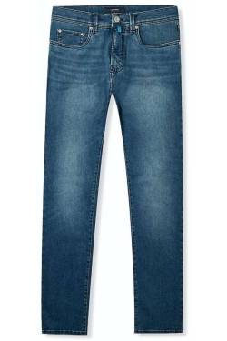 Pierre Cardin Lyon Tapered Fit Jeans blau, Einfarbig von Pierre Cardin