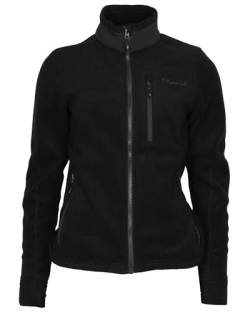 Pinewood Fleecejacke Damen - Damen Fleecejacke Schwarz - Aus 100% übergebliebenen Stoffen - Fleece jacke Damen für die Jagd und den Hundesport - Fleecejacke Jagd - Schwarze Fleecejacke damen von Pinewood