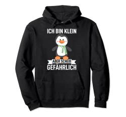 Penguin T-Shirt Ich Bin Klein Aber Scheiß Gefährlich Pinguin Pullover Hoodie von Pinguin Geschenk Süße Tiere T-Shirt Frau Anarktis