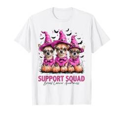 In October We Wear Pink Chihuahua Halloween Breast Cancer T-Shirt von Pink Breast Cancer Awareness Halloween Costume