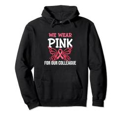 Brustkrebs Bewusstsein Krieger Unterstützung Geschenk Pullover Hoodie von Pink Breast Cancer Awareness Month