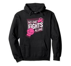 Brustkrebs Bewusstsein Krieger Unterstützung Geschenk Pullover Hoodie von Pink Breast Cancer Awareness Month