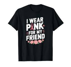 Brustkrebs Bewusstsein Krieger Unterstützung Geschenk T-Shirt von Pink Breast Cancer Awareness Month