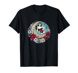 Weihnachten Pinup Illustration Sexy Xmas Pinups Kunst Pinup Mädchen T-Shirt von Pinups Lovers Snugg