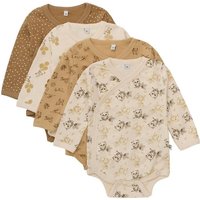 Pippi Babywear Langarmbody Body Wrap AOP (4-Pack) von Pippi Babywear