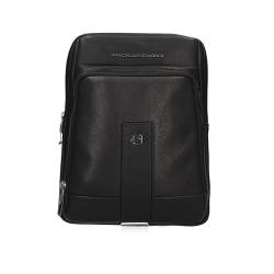 Piquadro Carl 11' Tablet Crossbody Bag M Black von Piquadro