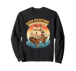 Lustiges Piratenschiff Einschulungsgeschenk 2024 für Jungs Sweatshirt von Piratenschiff Einschulungsgeschenke 2024 für Jungs