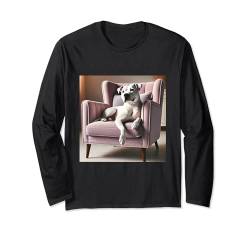 Pitbull Mama Shirt Hund Papa American Pitbull Terrier Doggie Langarmshirt von Pitbull Gifts and Doggie Shirts