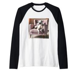 Pitbull Mama Shirt Hund Papa American Pitbull Terrier Doggie Raglan von Pitbull Gifts and Doggie Shirts