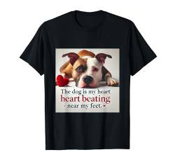 Pitbull Mama Shirt Hund Papa American Pitbull Terrier Doggie T-Shirt von Pitbull Gifts and Doggie Shirts