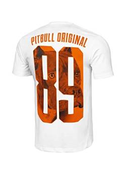 Pitbull Herren T-Shirt Pit Bull West Coast Eighty Nine Dog Männer Tshirt Baumwolle t-shirts L von Pitbull