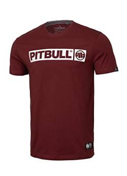 Pitbull Herren T-Shirt Pit Bull West Coast Hilltop Basic Baumwolle Kurzärmlige S von Pitbull