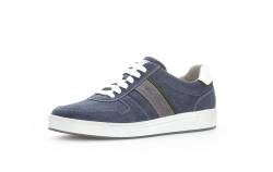 Pius Gabor Herren Sneaker low,Halbschuhe,recyceltes Futter,zertifiziertes Leder,Wechselfußbett,Freizeitschuhe,fjord/ash Kombi,44.5 EU / 10 UK von Pius Gabor