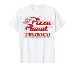 Disney PIXAR Toy Story Pizza Planet Delivery Service White T-Shirt von Pixar