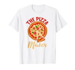 The Pizza Maker Funny Pizza Making T-Shirt von Pizza Backen Zubehör Pizzabäcker Geschenke