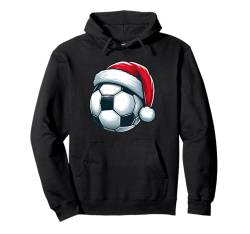 Fußball-Weihnachtsmannmütze, sportlich, Jungen, Mädchen, Kinder Pullover Hoodie von Play with Santa