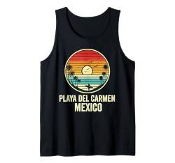 Playa Del Carmen Mexiko Souvenir Mexikanischer Urlaub Männer Frauen Tank Top von Playa Del Carmen Mexico Reminder Souvenir