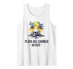 Playa Del Carmen Mexiko Souvenir Mexikanischer Urlaub Männer Frauen Tank Top von Playa Del Carmen Mexico Reminder Souvenir