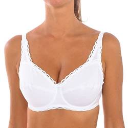 Playtex Damen Bügel-BH Crossover Bio-Baumwolle x1 Bh, Weiss, 85B von Playtex