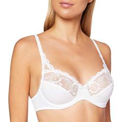 Playtex Damen Essential Elegance Embroidery x1 Bh, Weiss, 95E von Playtex