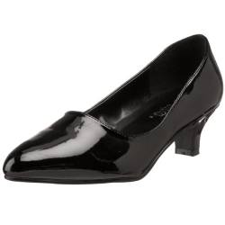 Pleaser Pink Label FAB-420, Damen Geschlossen Pumps, Schwarz (Blk Pat), 46 EU von Pleaser