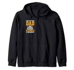 Habe zwei Titel Papa und Klempner für Plumber Dad Kapuzenjacke von Plumber Job and Plumber Gifts