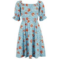 Pokémon - Gaming Kleid knielang - Karpador - Hawaii - S bis XXL - für Damen - Größe S - blau  - EMP exklusives Merchandise! von Pokémon