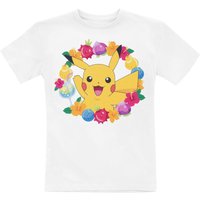 Pokémon - Gaming T-Shirt für Kinder - Kids - Pikachu - Berry - für Mädchen & Jungen - weiß  - EMP exklusives Merchandise! von Pokémon