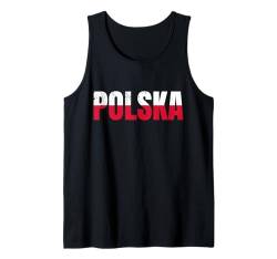 Polen Tshirt für Polska Geschenk Poland Warschau Polin Fahne Tank Top von Polen Geschenk Polnische Flagge Adler Herren Damen