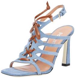 Pollini Damen Sa16439c0ě0712 W.Sandal, Himmelblau, 40 EU von Pollini