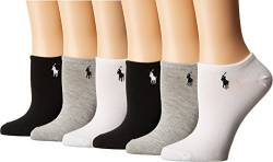 Low-Cut Sport Flat Knit Ped Socks 6-Pack von Polo Ralph Lauren