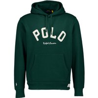 Polo Ralph Lauren Herren Hoodie grün Baumwolle Logo und Motiv von Polo Ralph Lauren