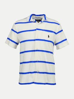 Polo Ralph Lauren Kurzarm-Hemd mit Streifenmuster, Größe L von Polo Ralph Lauren