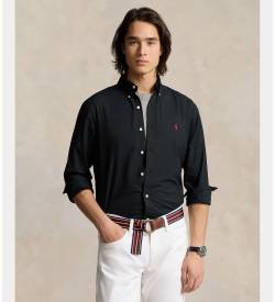 Polo Ralph Lauren für Herren. 710928255006 Custom Fit Shirt schwarz (S), Lässig, Party, Baumwolle, Klassisch, Langarm von Polo Ralph Lauren