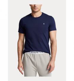 Polo Ralph Lauren für Herren. 714844756002 T-Shirt 714844756002 marineblau (L), Lässig, Baumwolle, Kurzarm von Polo Ralph Lauren