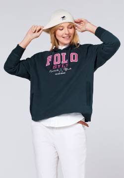 Hoodie aus Baumwollmix im Label-Design von Polo Sylt