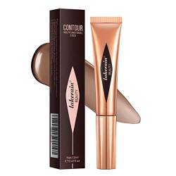 Flüssige Rouge Beauty Wand, Gesichts Highlighter Und Bronze Stick Mit Kissen Applicator Befestigt, Schimmer Lange Anhaltende Seidige Creme Rouge Make-up Stick Für Wangen von Pomrone