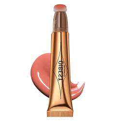 Flüssige Kontur Beauty Wand, Glitzer Gesicht Highlighter und Bronzer Makeup Stick Contour Stick, Smooth Creamy Liquid Highlighter Stick with Soft Cushion Applicator von Pomurom