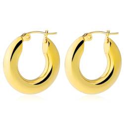 Ohrringe Ohrstecker Damen Schmuck Earrings Ohrringe Schmuck Für Damen M128-N-Gn-25Mm von Portakmer